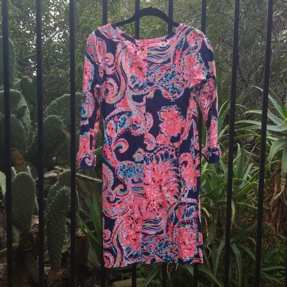 Lilly Pulitzer 3/4 sleeve dress - Picture 3 of 3